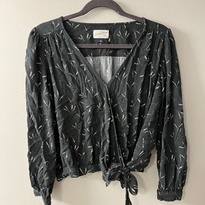 universal thread wrap top - size M